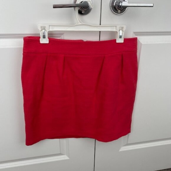 MOSSIMO Coral Red Pink Y2K Mini Skirt 10 - Picture 4 of 13